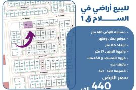 للبيع ارض في السلام ق1