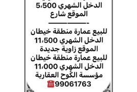 للبيع عمارة