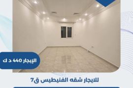للايجار شقه في الفنيطيس ق7 