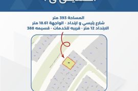 للبيع ارض في الصديق قطعه 4 