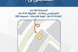 للبيع ارض في الصديق قطعه 4 