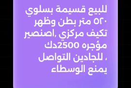 للبيع فيلا بسلوي استثمارية 